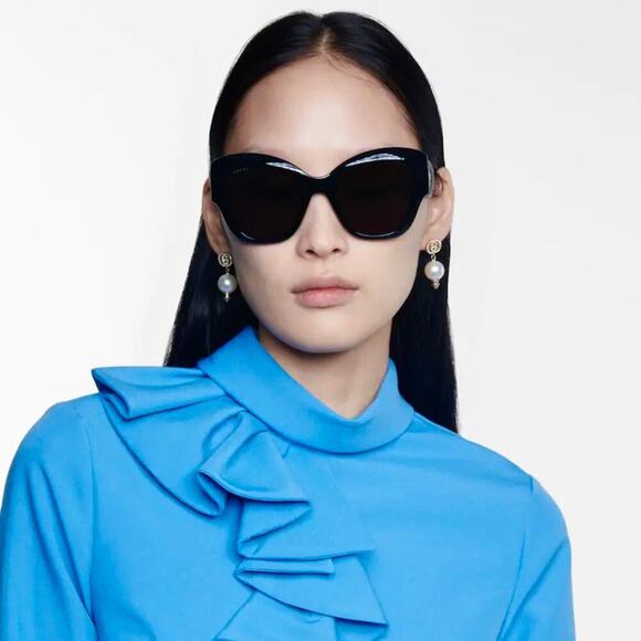 NEW!!! GUCCI Sunglasses GG0808S 001 Authentic main image 13